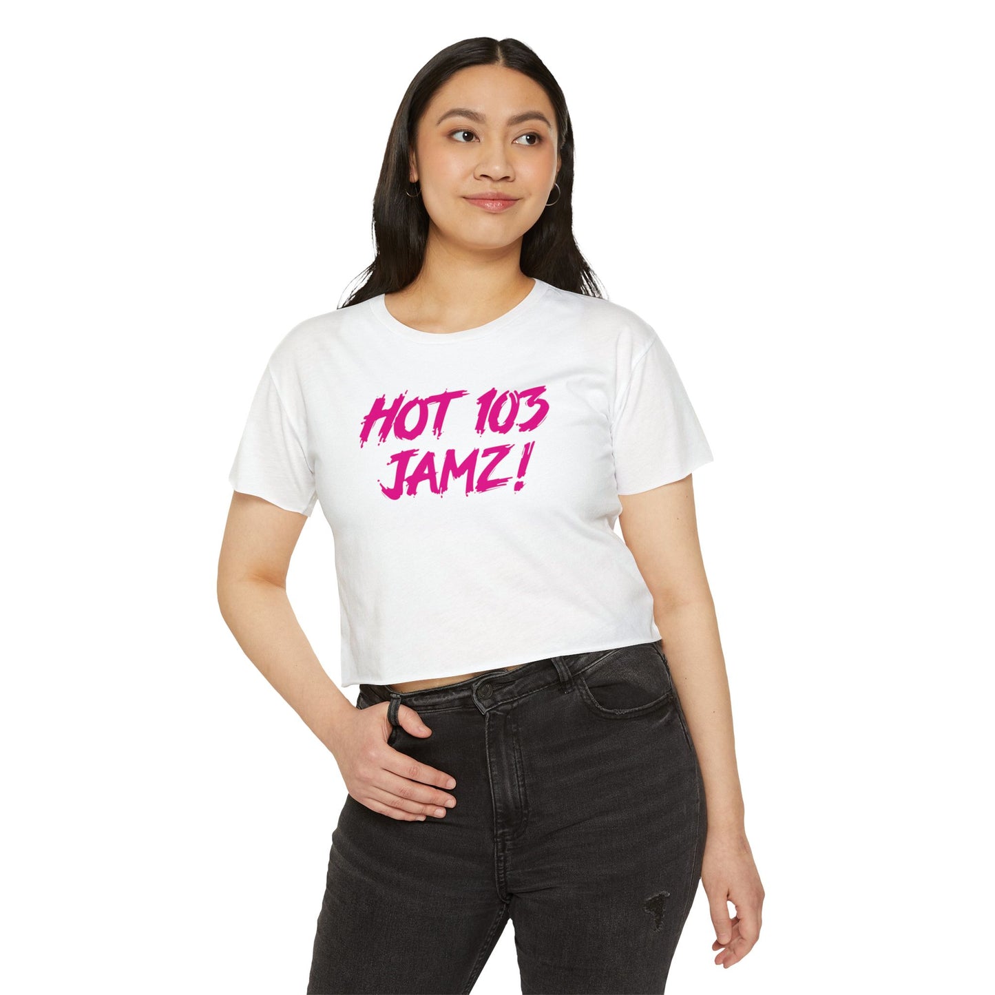 Hot 103 Jamz Women's Festival Crop Top