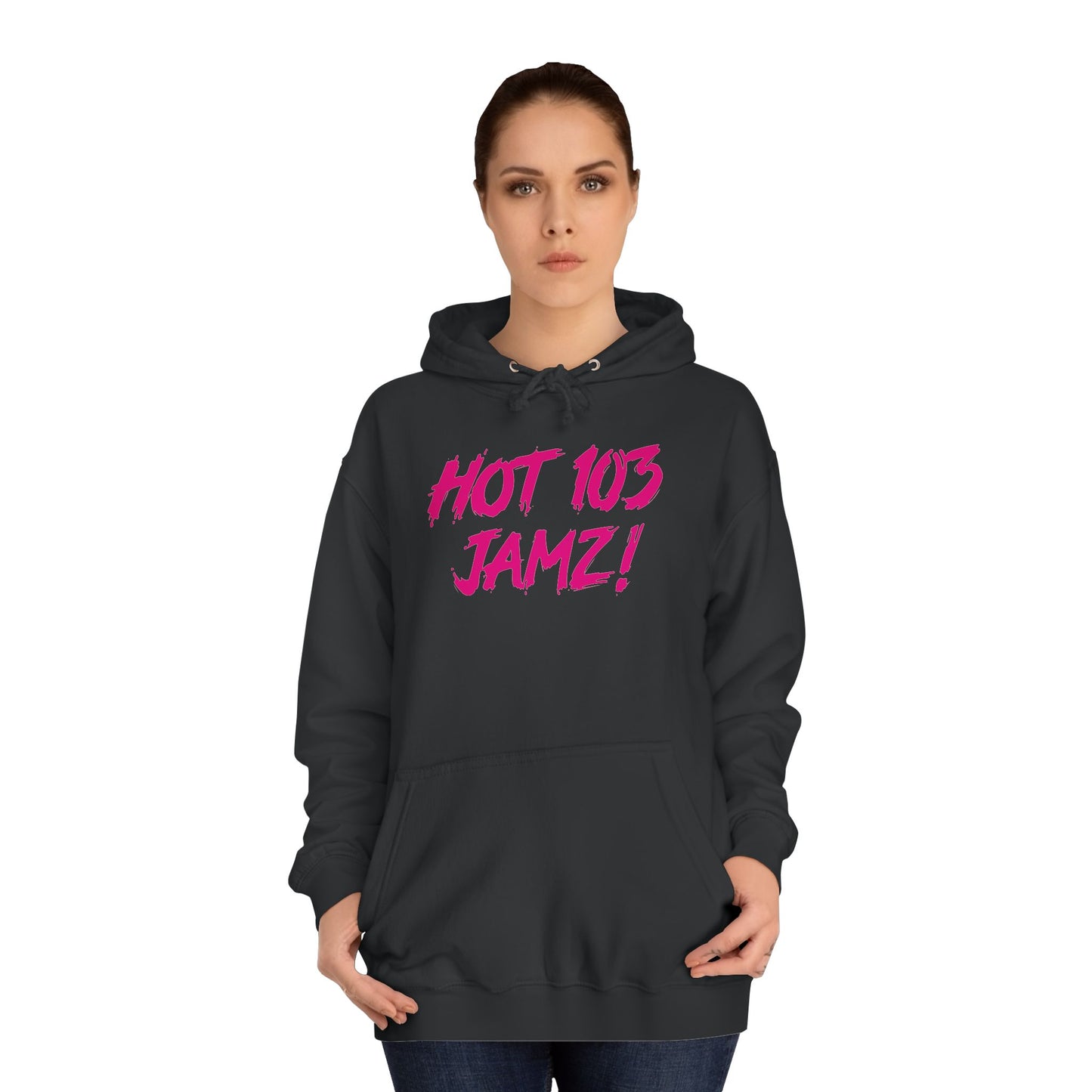 Hot 103 Jamz - Unisex College Hoodie