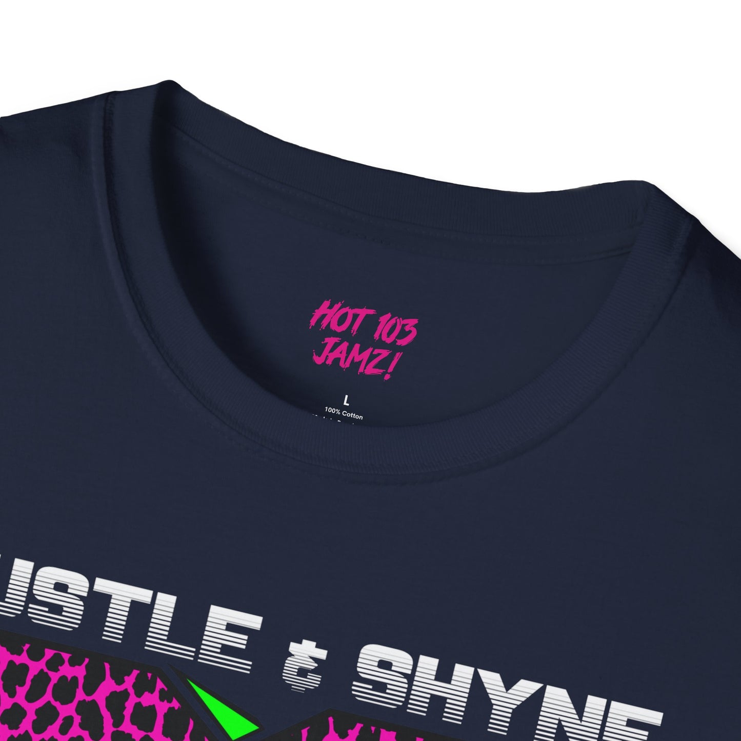 Hustle & Shyne (Alternate - Music TV) Unisex Softstyle T-Shirt