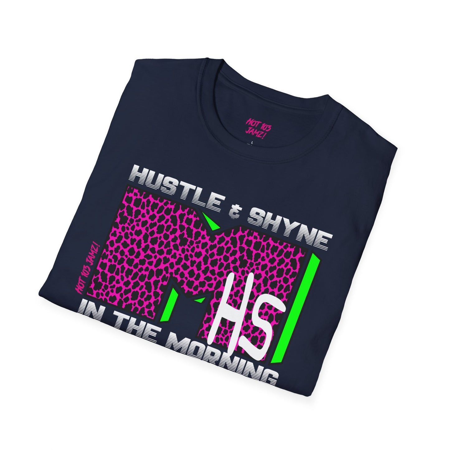 Hustle & Shyne (Alternate - Music TV) Unisex Softstyle T-Shirt