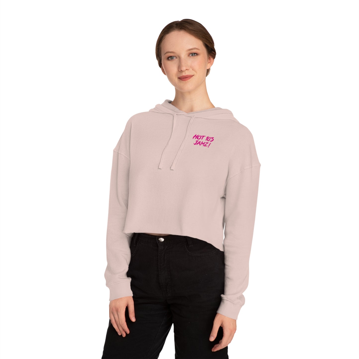 Hot 103 Jamz - Crop Hoodie