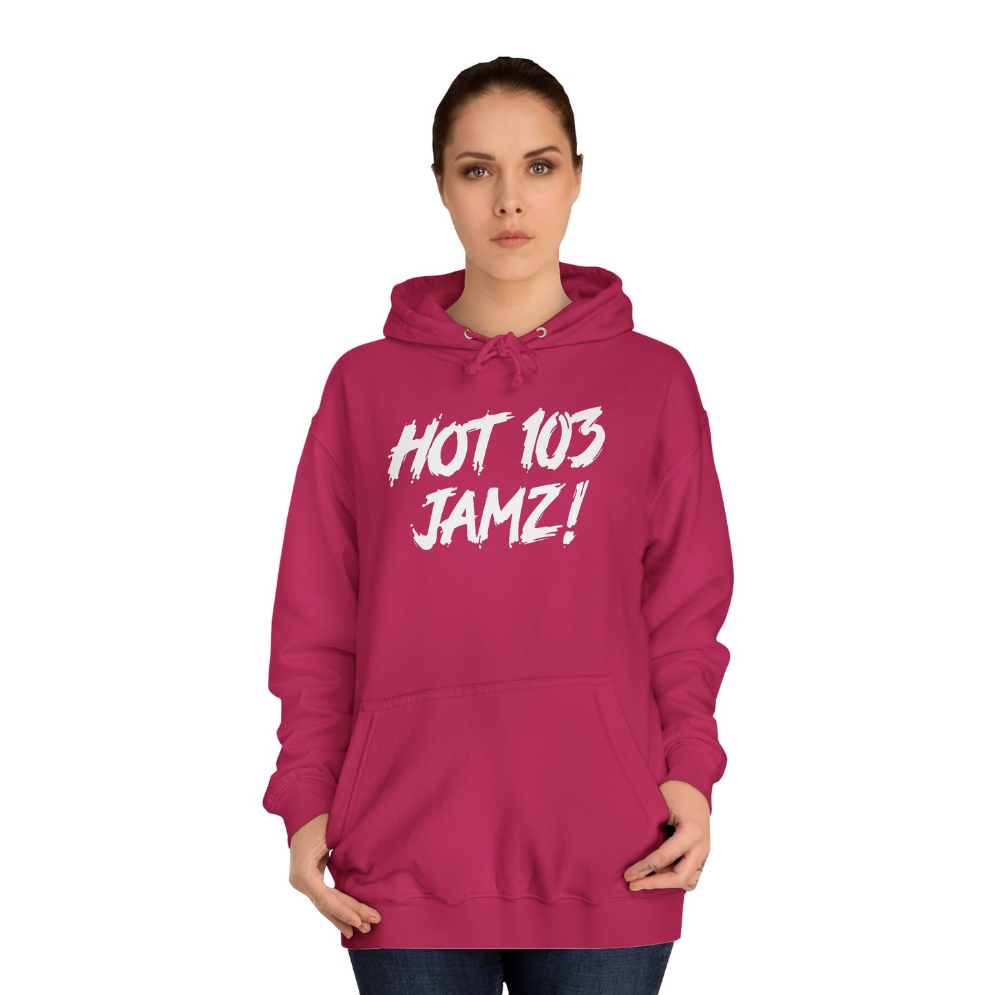 Hot 103 Jamz - Unisex College Hoodie