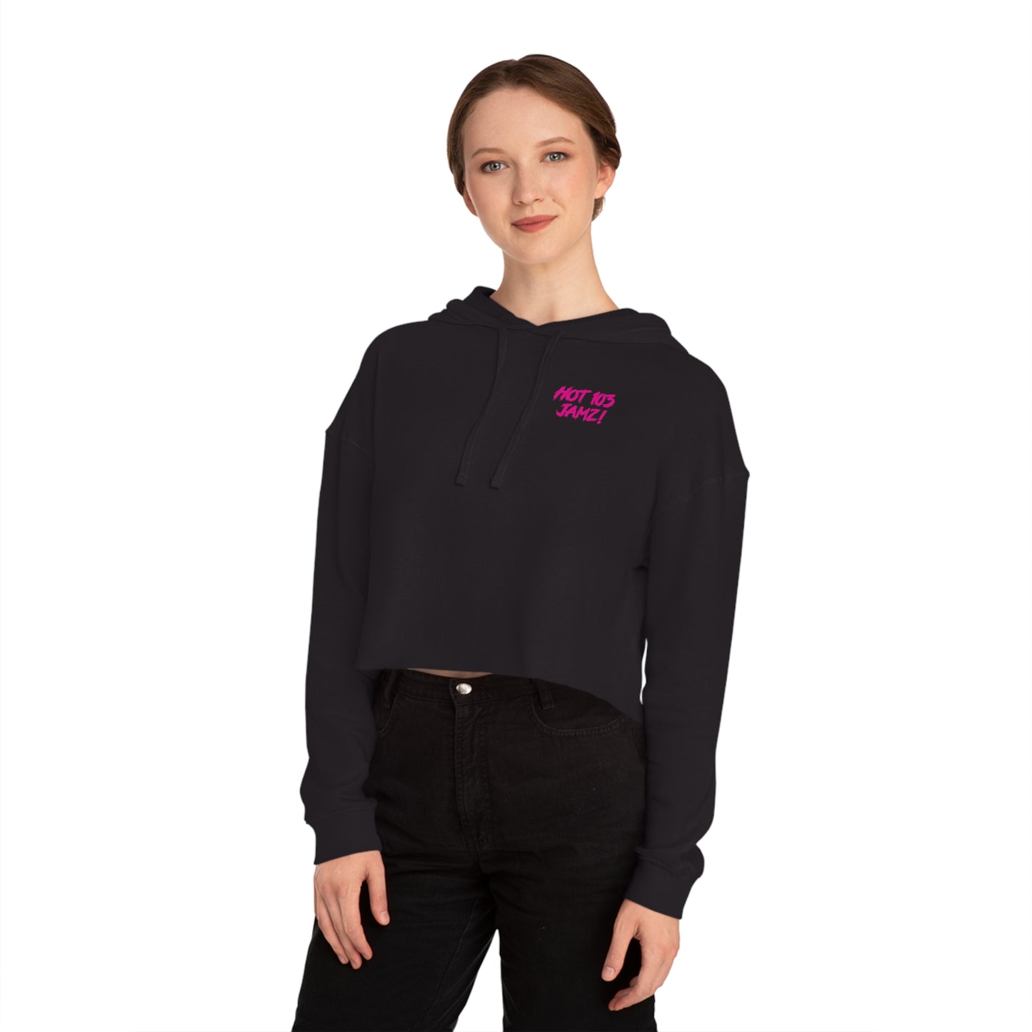 Hot 103 Jamz - Crop Hoodie