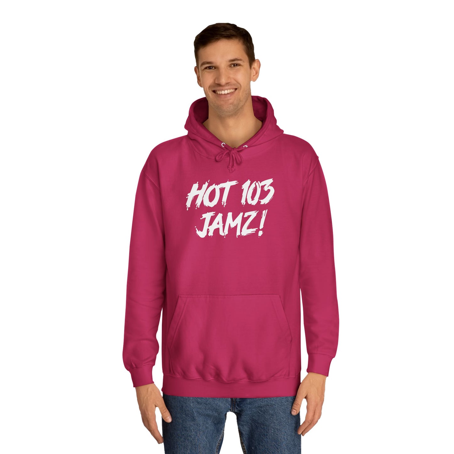 Hot 103 Jamz - Unisex College Hoodie