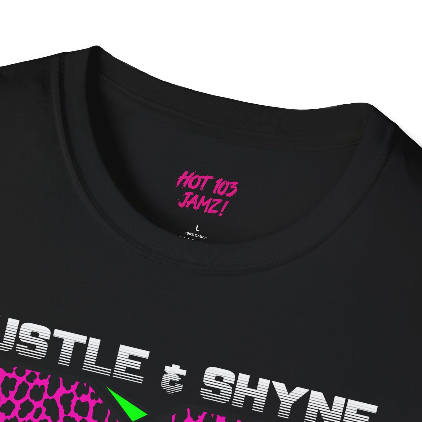 Hustle & Shyne (Alternate - Music TV) Unisex Softstyle T-Shirt