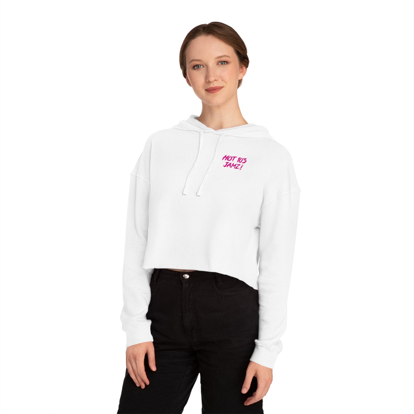 Hot 103 Jamz - Crop Hoodie