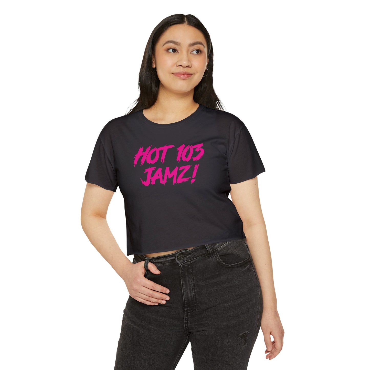 Hot 103 Jamz Women's Festival Crop Top