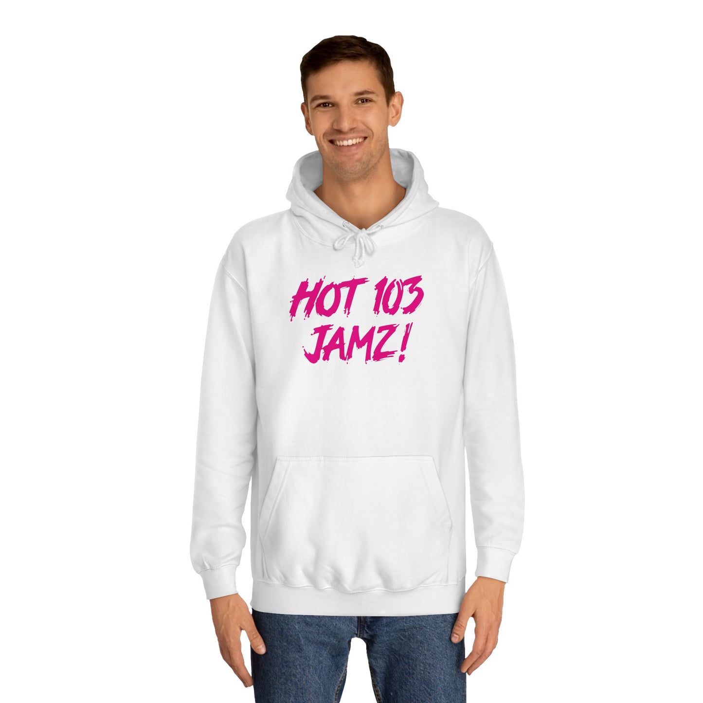 Hot 103 Jamz - Unisex College Hoodie