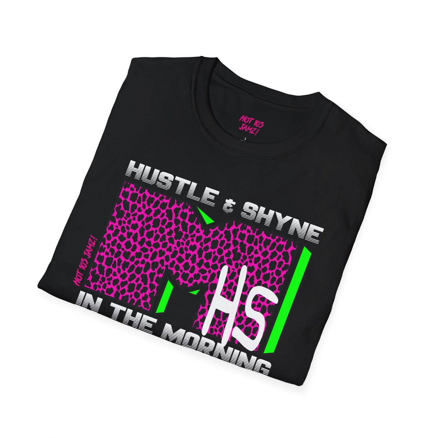 Hustle & Shyne (Alternate - Music TV) Unisex Softstyle T-Shirt