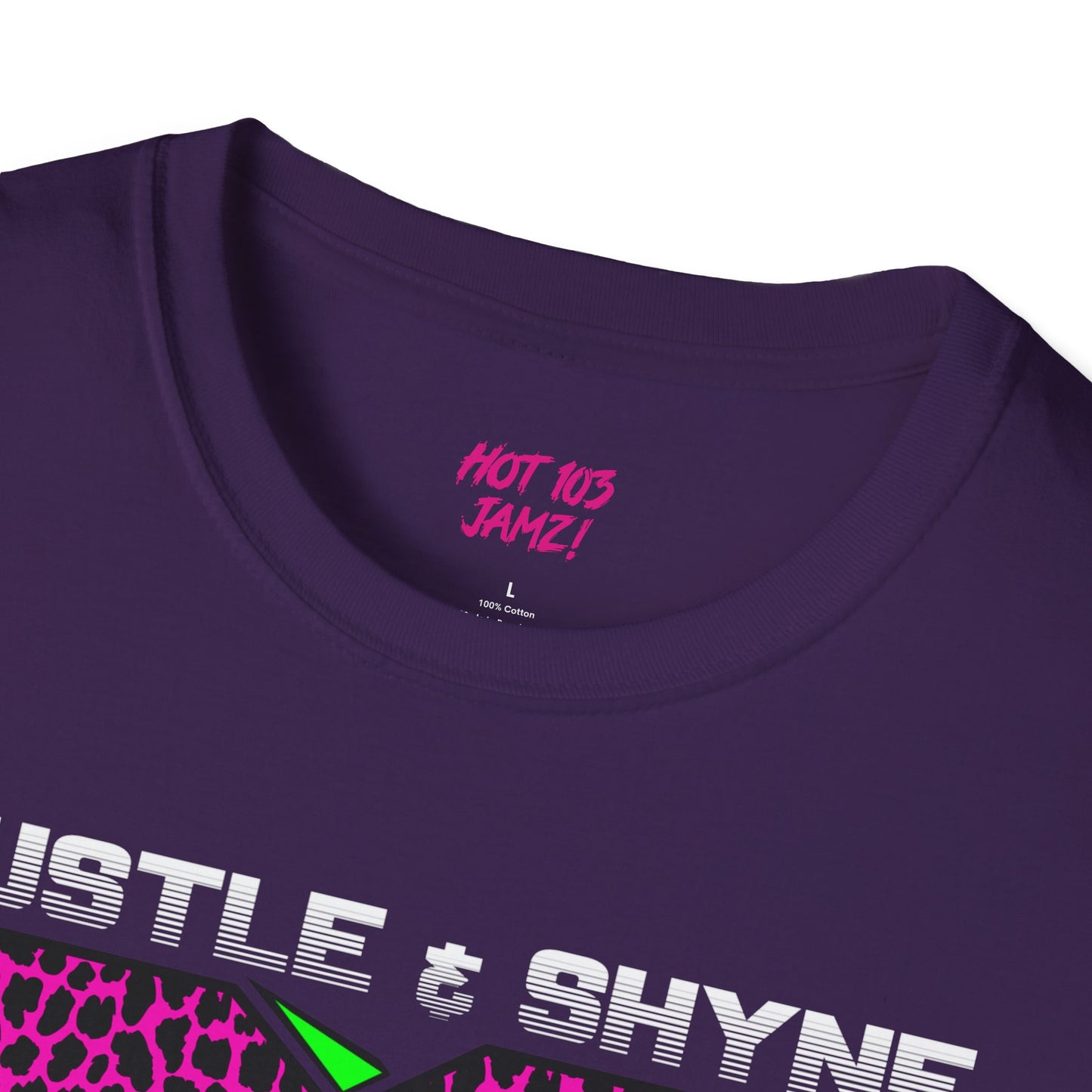 Hustle & Shyne (Alternate - Music TV) Unisex Softstyle T-Shirt